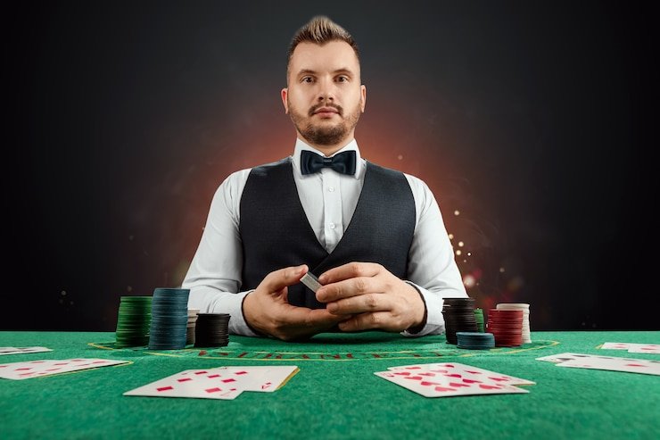 Antarmuka permainan Dice Game slotter88 di layar seluler dengan dealer langsung